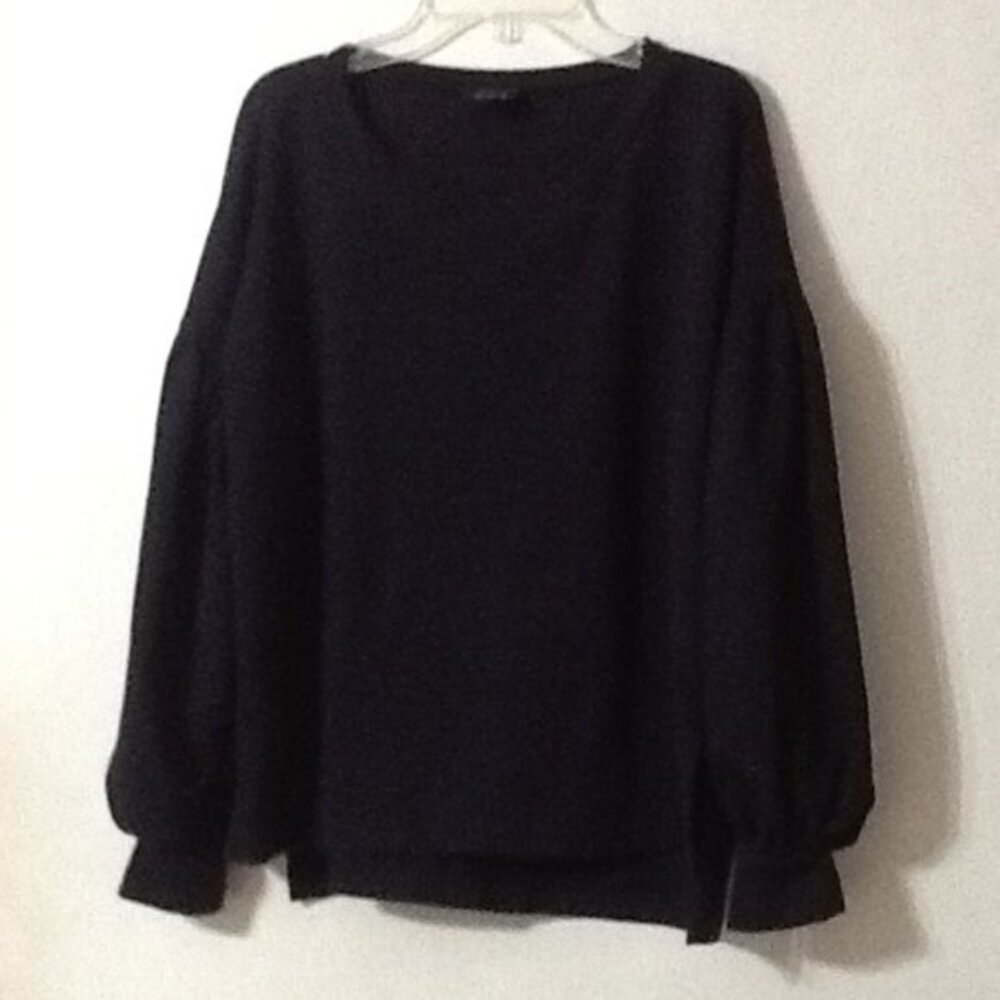 Black long sleeve a.n.a. top, medium, W Sp Top 7